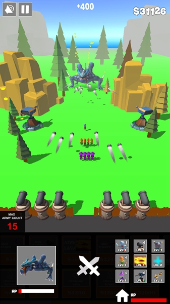 冲突点击器游戏官方版 V1.0截图1