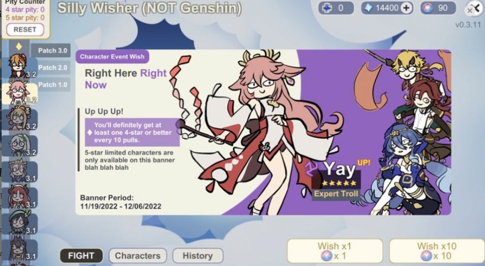 silly wisher for genshin下载安卓正版 V0.9截图2