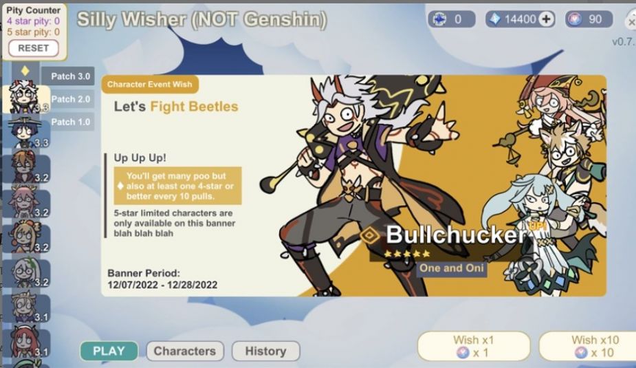 silly whisher安卓建建原神游戏中文版 V0.9截图1