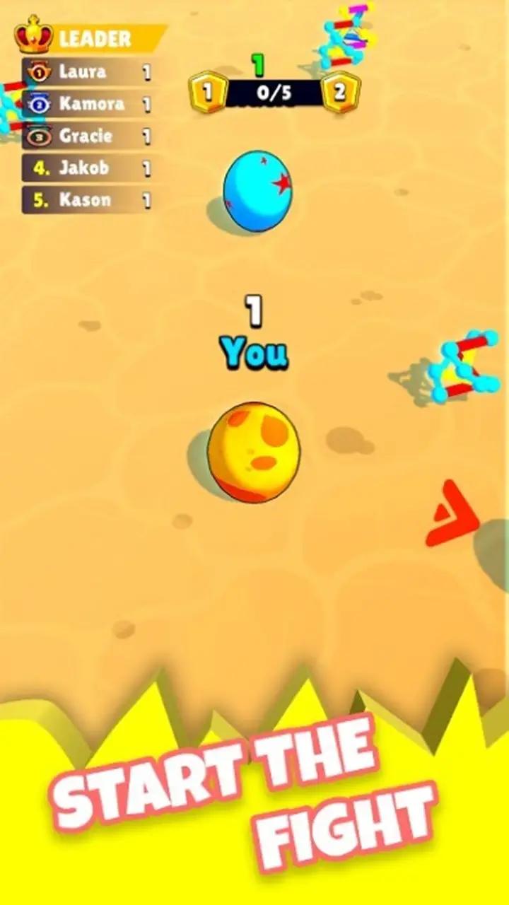 鸡蛋人逃亡记游戏官方安卓版(Eggs io) V0.1.0截图1