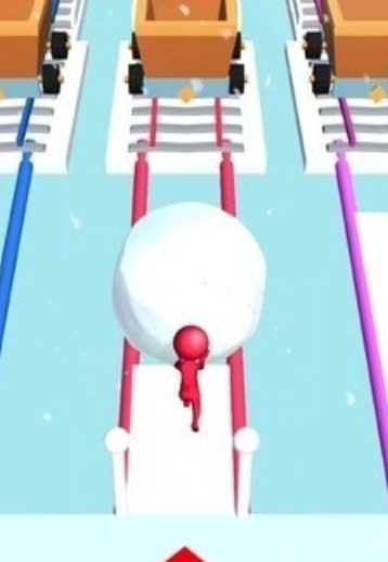雪球竞赛游戏官方安卓版(Snow Race) V1.1.8截图2