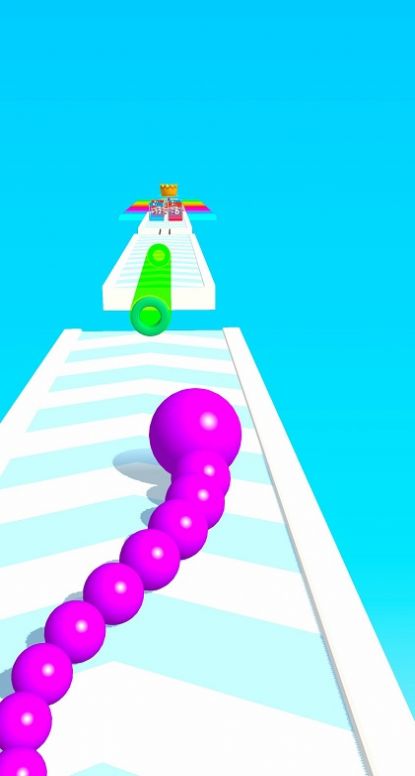 蛇球冲刺跑游戏官方版 V1.0截图1