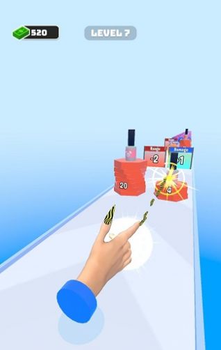 指甲射跑游戏安卓版(Nail Shooter) V0.0.1截图1