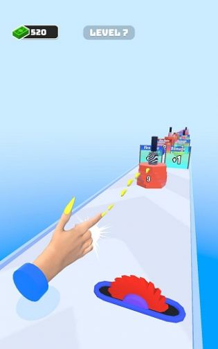 指甲射跑游戏安卓版(Nail Shooter) V0.0.1截图2