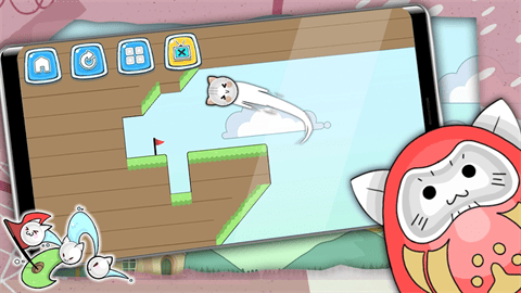 疯狂高尔夫猫游戏官方版 V1.7.7截图2