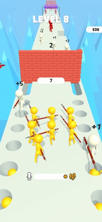 长矛冲刺跑游戏安卓版 V1.1截图1