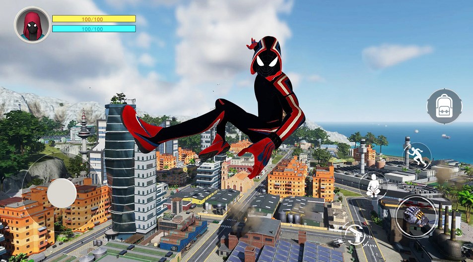 蜘蛛人麦斯游戏官方版 V1.0截图2