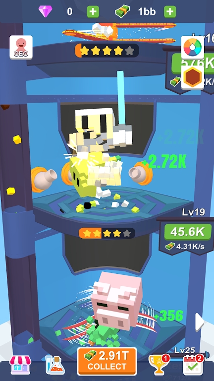 闲置像素破碎机游戏官方版 V0.0.1截图2