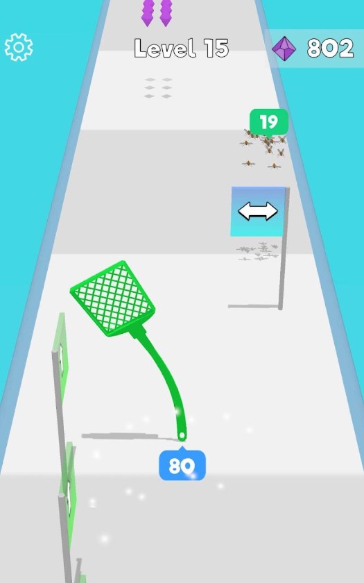 苍蝇拍跑游戏中文版(Swat n Run) V1.0截图1