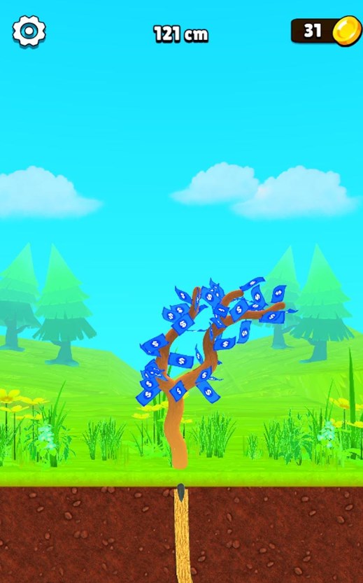 深种摇钱树游戏中文版(Grow Trees) V0.1截图1
