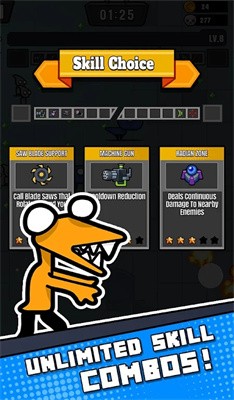 骰子头英雄幸存者游戏官方版 V1.0.02截图1