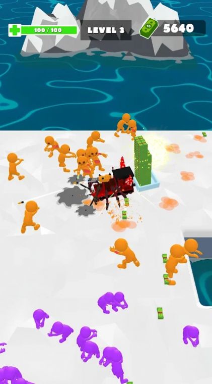 蜘蛛列车僵尸攻击游戏安卓版 V0.1截图2