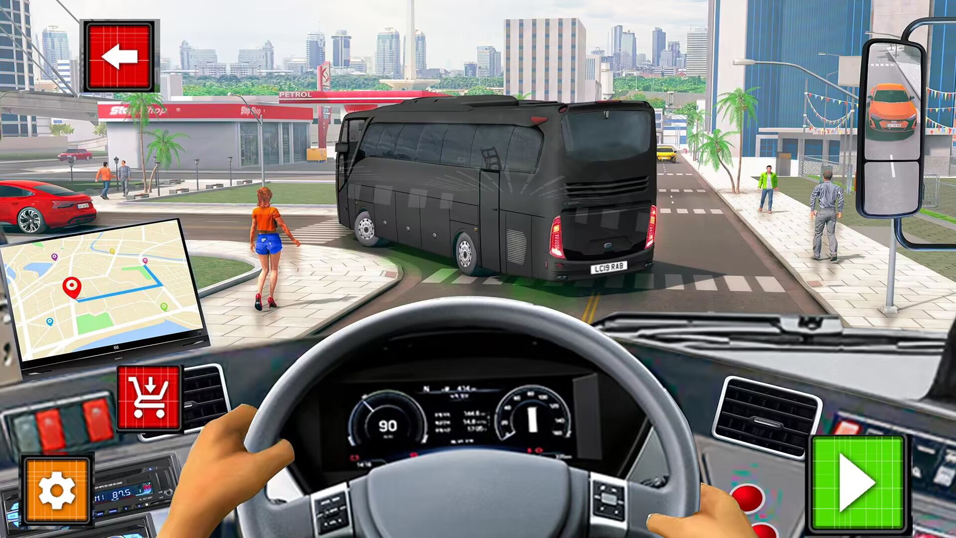 真实遨游大巴模拟器游戏手机版下载安装 V1.0截图1