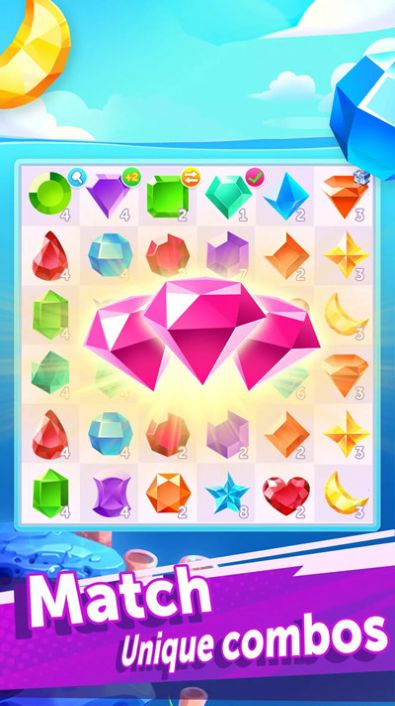 宝石粉碎合并大师游戏中文版 V1.0.0截图1