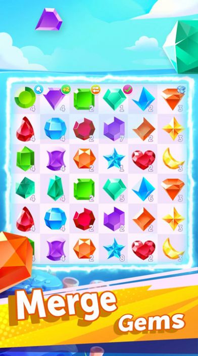 宝石粉碎合并大师游戏中文版 V1.0.0截图2