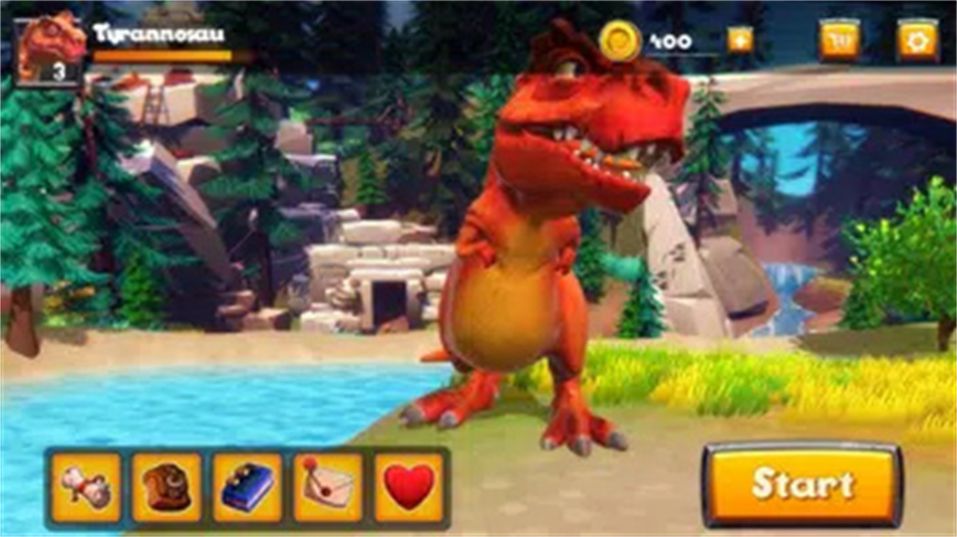 侏罗纪霸王龙游戏官方安卓版 V1.0.1截图1