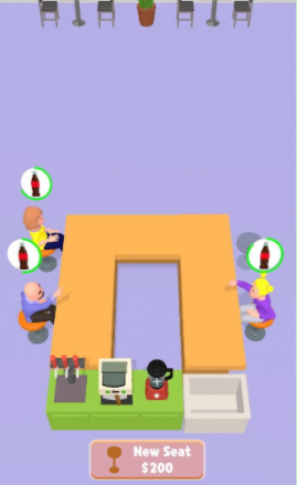 放置吧台主管游戏中文安卓版 V1.1截图1