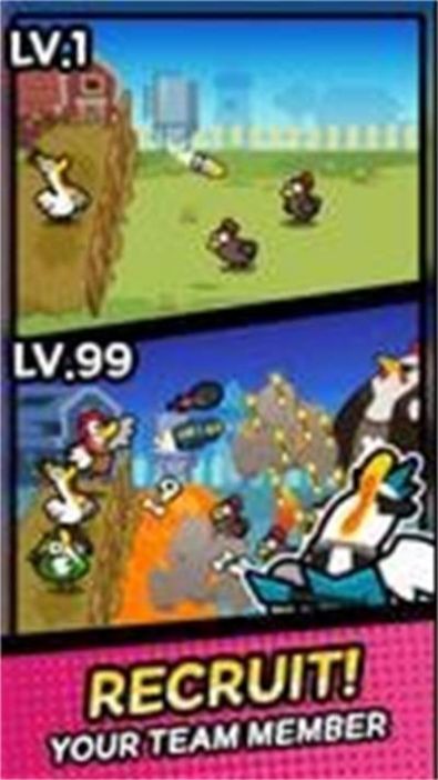 鸭子大战鸡空闲防御游戏官方版 V0.12.9截图1