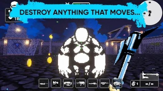 Doom pixel shooter 3d游戏中文手机版 截图2