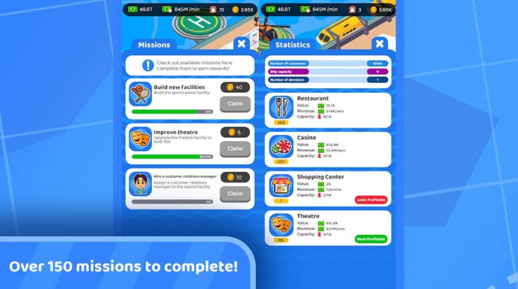 闲置游轮模拟器游戏官方版 V1.0.3截图1