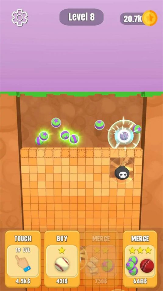 球球深地挖掘游戏安卓版 V1.0.2截图2