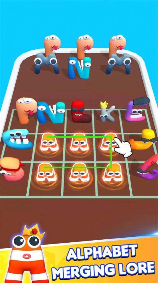 合并字母冲刺奔跑游戏手机版 V1.0.0截图2