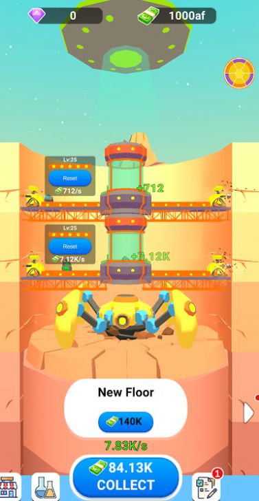 机器人采矿公司游戏官方手机版 V1.0截图2