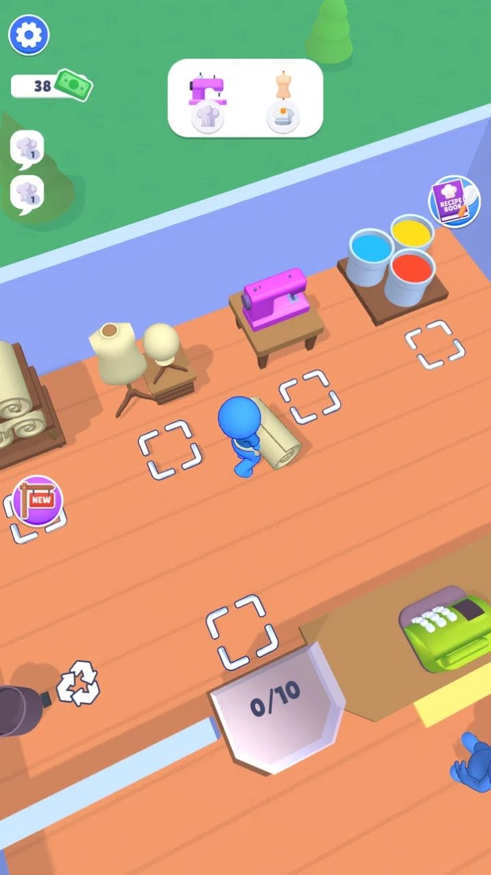 闲置裁缝大师游戏中文版 V0.1截图2