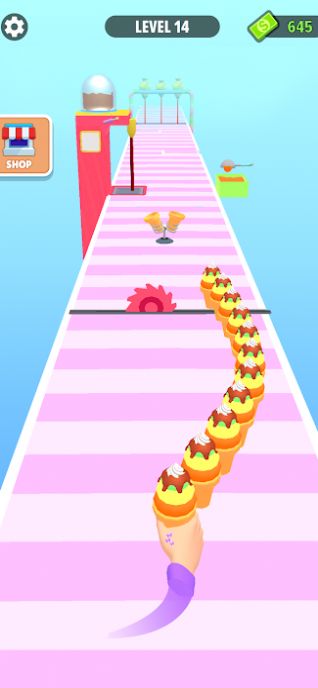 冰淇淋堆叠跑游戏中文版 V1.0截图1
