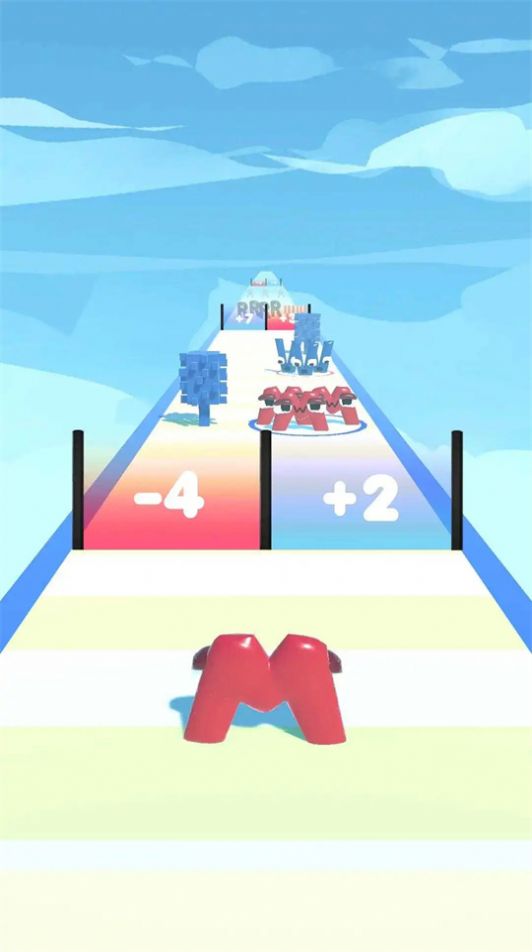 合并字母3D奔跑游戏官方正式版 V1.3截图2