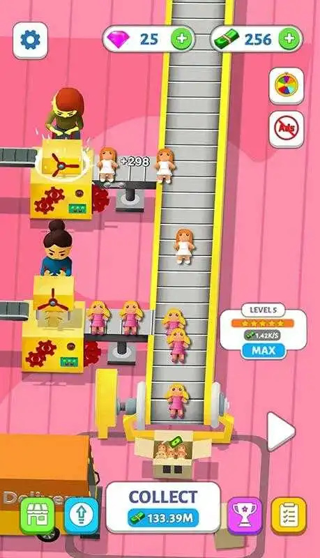 闲置娃娃工厂游戏下载安装 V0.4截图2