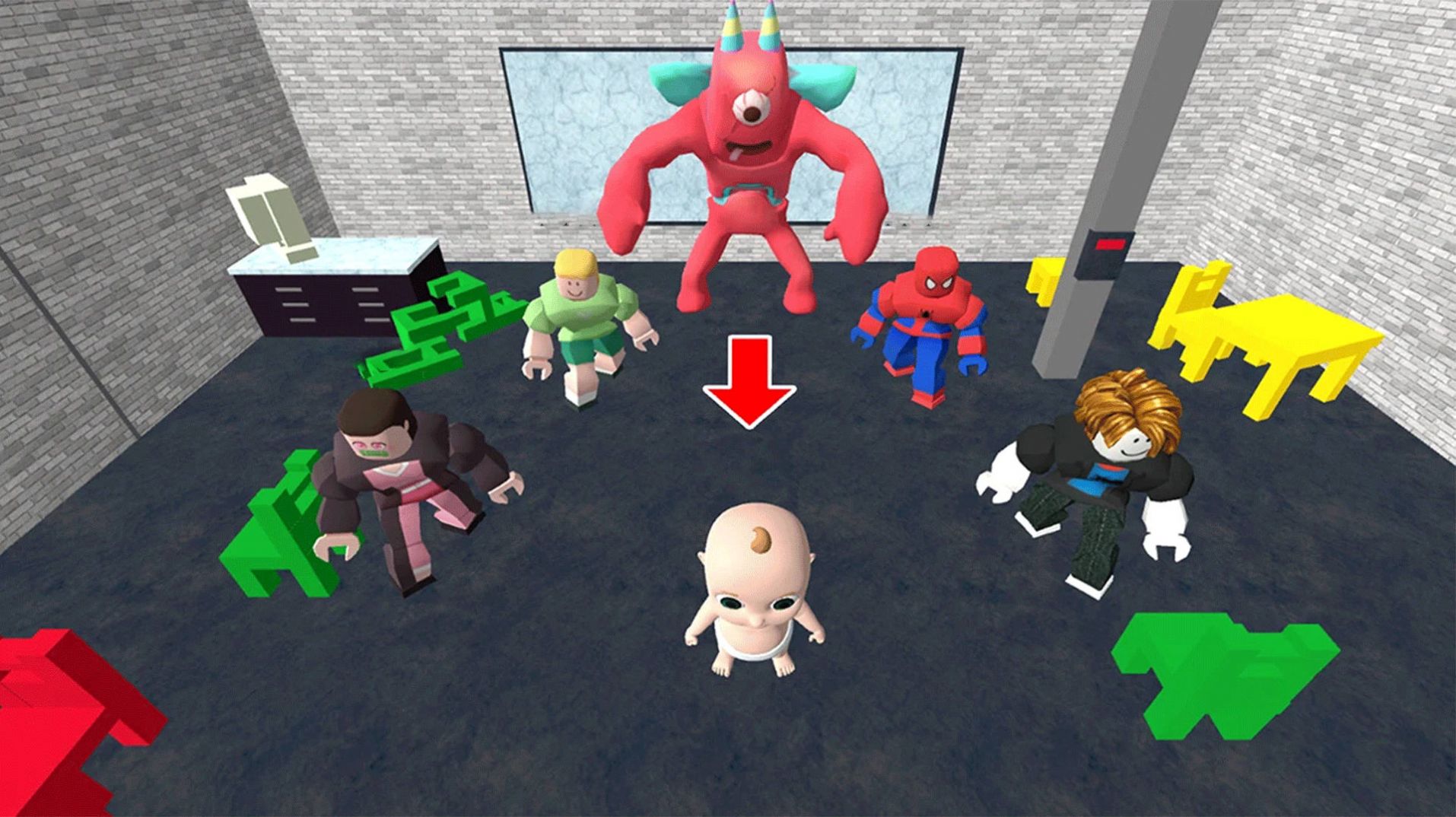 恐怖变身躲猫猫游戏官方版 V1.8.6截图2