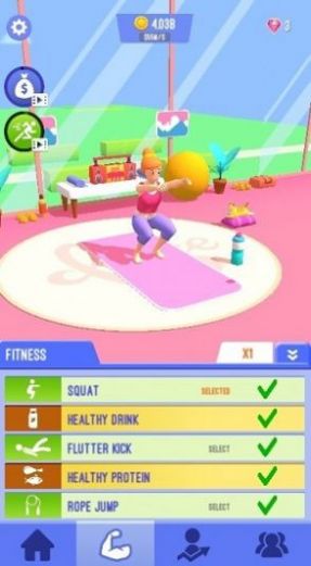 空闲的美少女游戏官方版 V1.0.1截图1