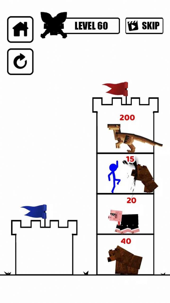 火柴人塔楼战争游戏官方版 V1.1.7截图1