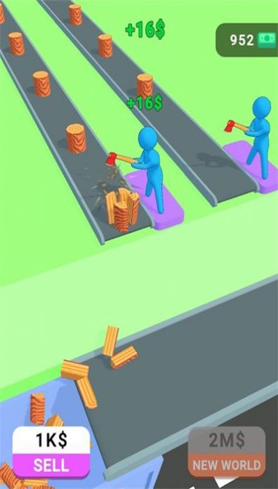 放置点击劈柴游戏官方版 V0.2截图1