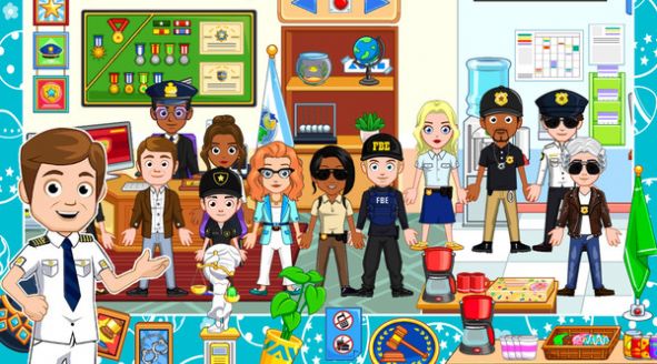 迷你小镇城堡警察局游戏官方版 V1.0截图2