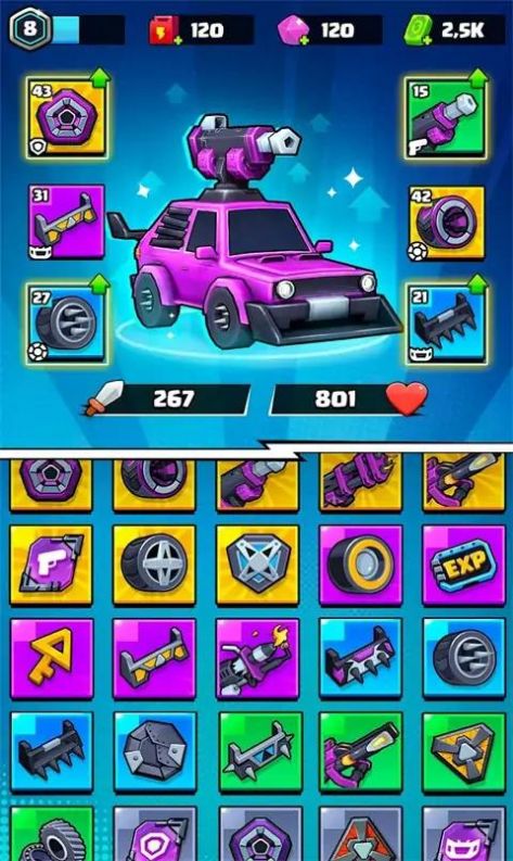 汽车僵尸大战游戏官方版 V0.0.2截图2