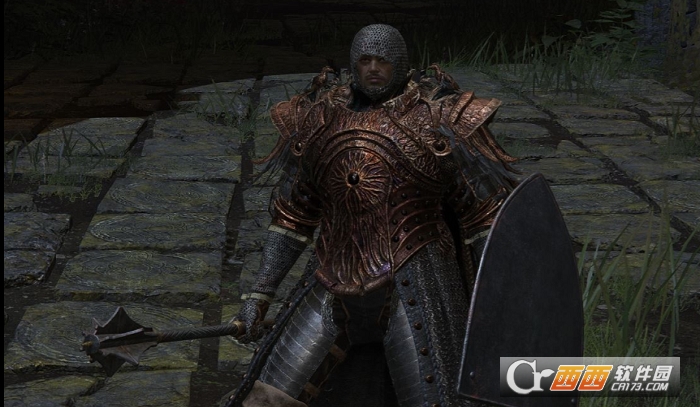 艾尔登法环流浪骑士套装mod V截图1