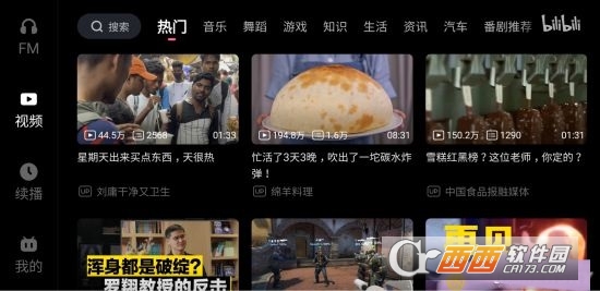 哔哩哔哩车机版app官方版 V2.0.0 安卓版截图1