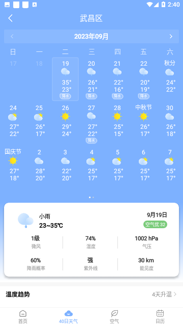 老友天气预报手机版 V1.9.10截图2