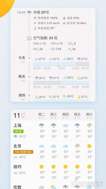 MyWeather官方版 V0.4.2截图1