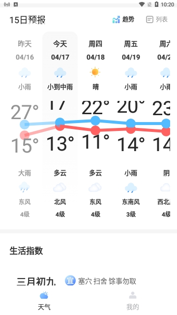 一览天气2024最新版 V1.0.1截图2