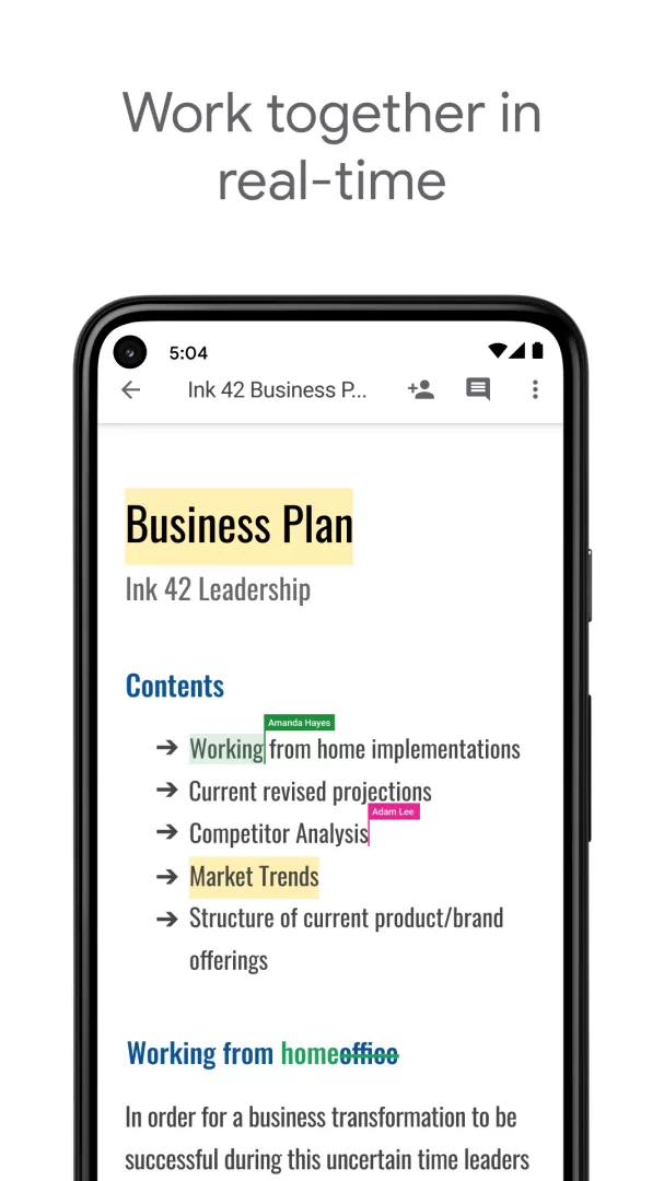 Google Docs V1.24.392.01.90截图1