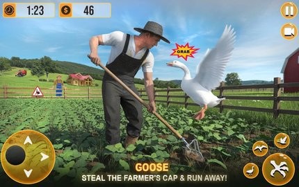 鸭子游戏3D鹅模拟器 V1.0.1截图1
