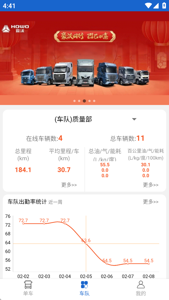 中国重汽智能通app下载 V3.7.8截图2