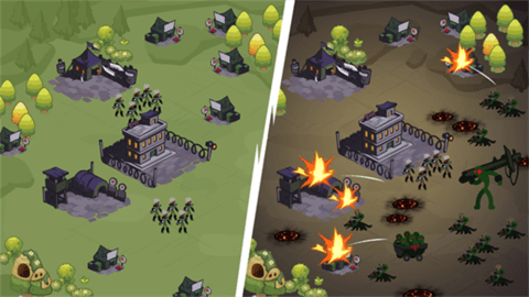 火柴人世界Z僵尸战争TD V0.0.69截图2