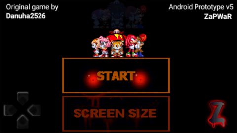 索尼克exe精神地狱 V5.0截图1