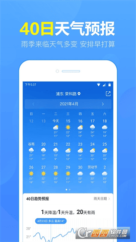 微风天气预报 V1.0.0 安卓版截图1