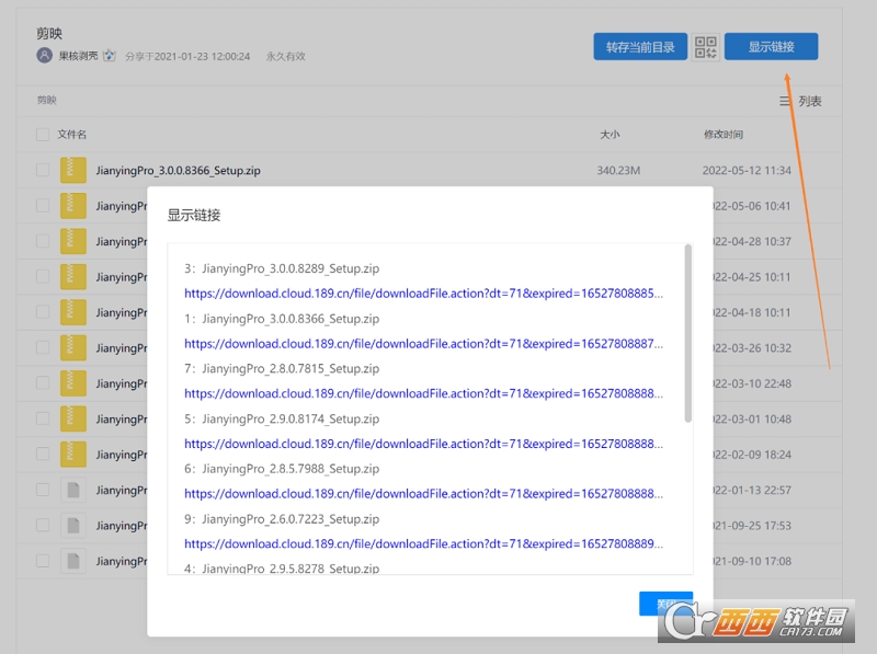 天翼云盘直链脚本 V0.6.1 绿色版截图1
