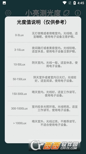 小亮测光度 V1.0截图1